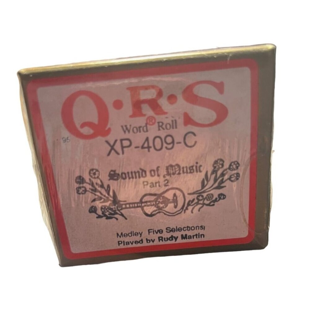 QRS Player Piano Word Roll #XP-409-C Sound of Music-Part 2